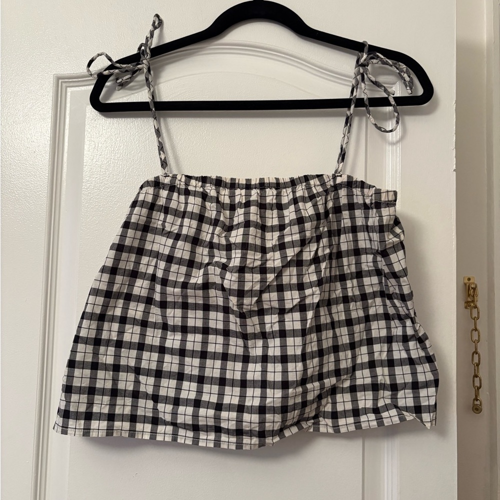 Everlane Gingham Checkered Top